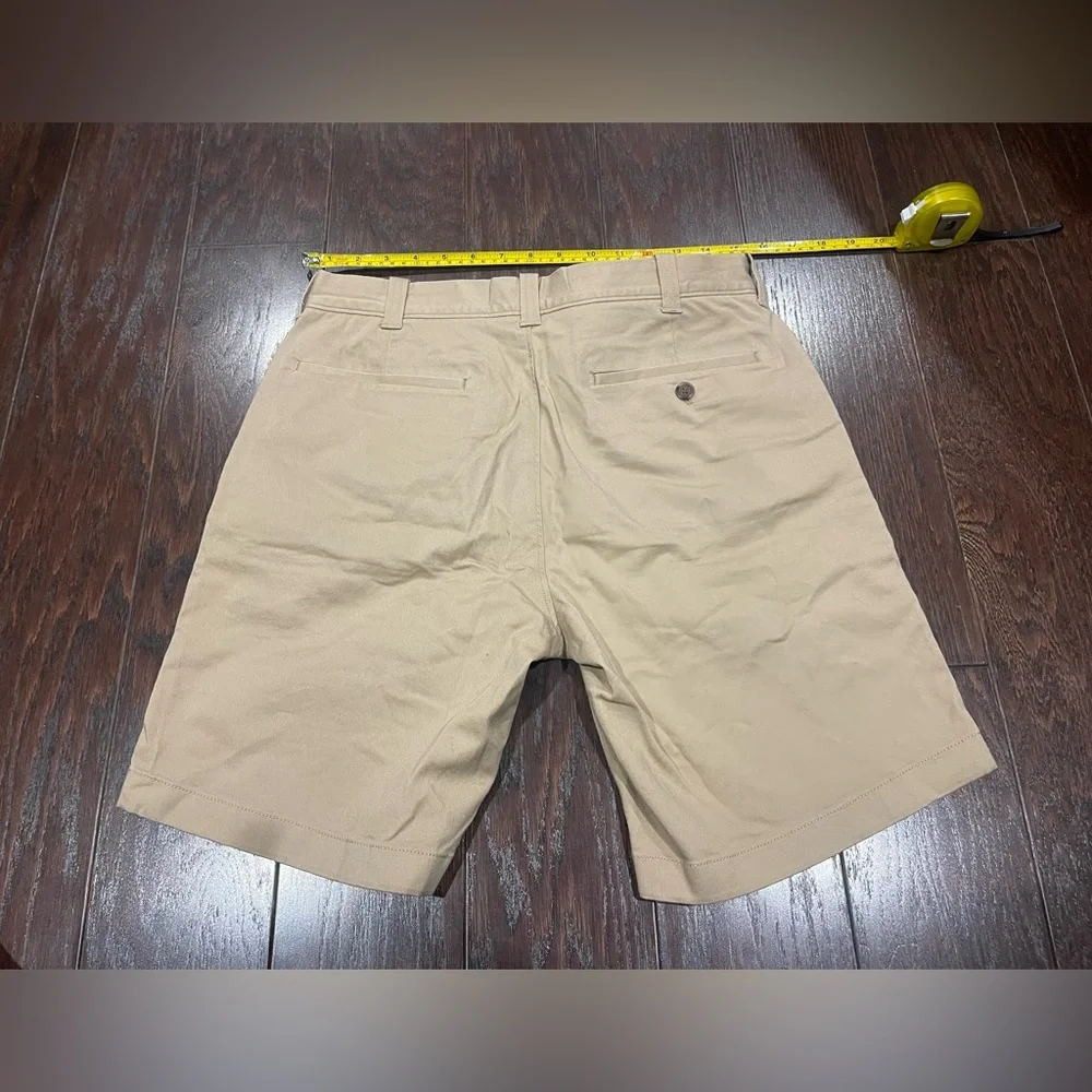J.Crew Mercantile Flex Chino Shorts Men's Size 30 Khaki Casual Pockets